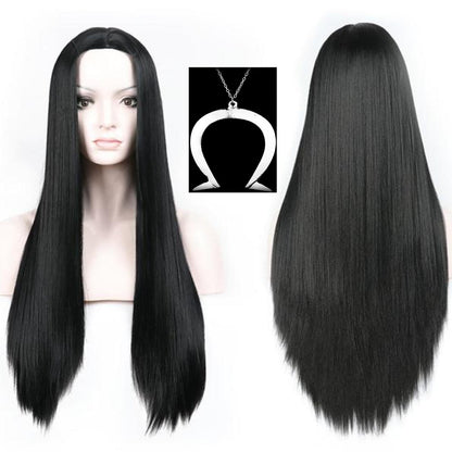 Alice Madness Returns full cosplay set with wig knife necklace