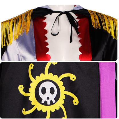 Boa Hancock Cosplay Costume Black Dress Set Halloween One Piece Cosplay Suit