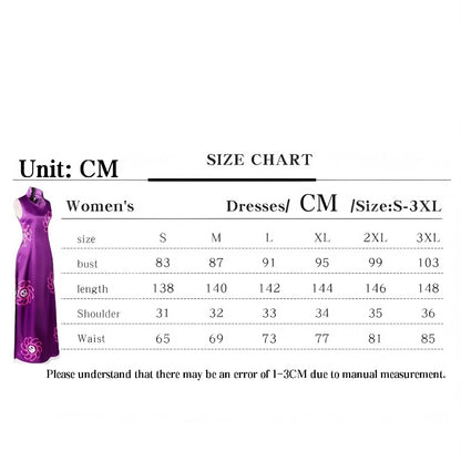 Boa Hancock Cosplay Kostüm Cheongsam bedrucktes Kleid-Set Halloween One Piece Cosplay-Set