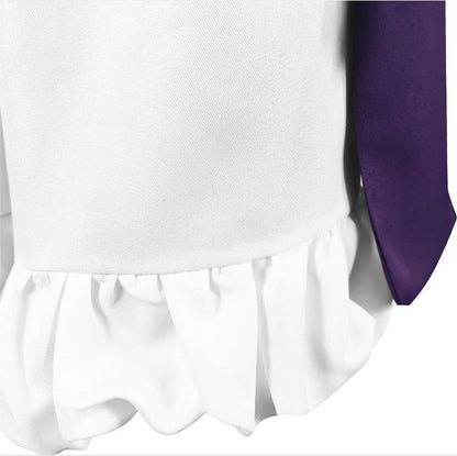 Costume de cosplay One Piece Monkey D Luffy Costume Luffy au chapeau de paille blanc Costume de cosplay Luffy Tenues de fête d'Halloween