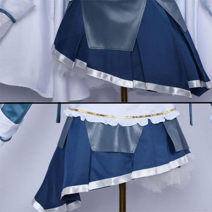 Puella Magi Madoka Magica Cosplay Kostüm Miki Sayaka Cosplay Uniform Kleid Halloween Set