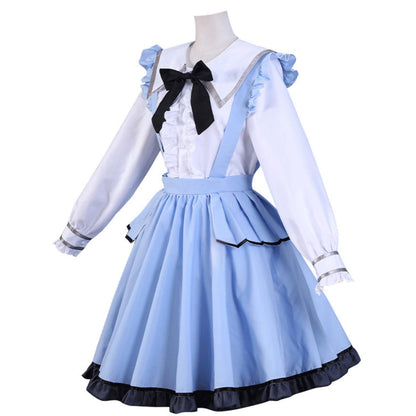 Mizuki Akiyama Cosplay Costume Project Sekai Cosplay Akiyama Mizuki Maid Dress Halloween Set