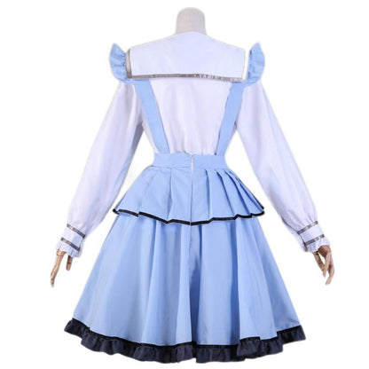 Mizuki Akiyama Cosplay Costume Project Sekai Cosplay Akiyama Mizuki Maid Dress Halloween Set