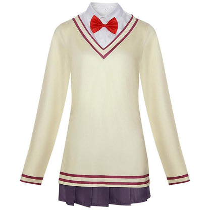 Dan Da Dan Cosplay Costume Blue School Uniform Set Halloween Aira Shiratori Cosplay Set
