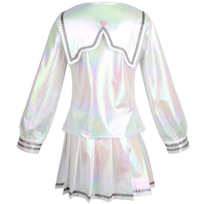 Needy Streamer Overload Ame holographic sailor cosplay full set