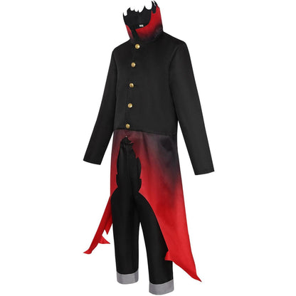 Dandadan Cosplay Costume Uniform Set with Glasses Mask Halloween Okarun Cosplay Set