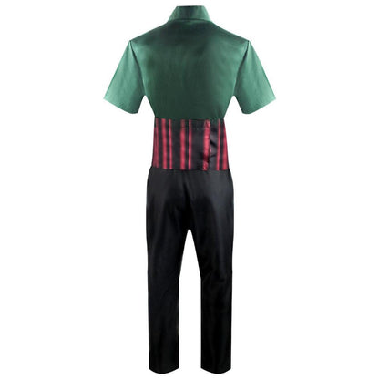 Roronoa Zoro Cosplay Kostüm Grüner Kimono Anzüge Halloween One Piece Cosplay Anzüge