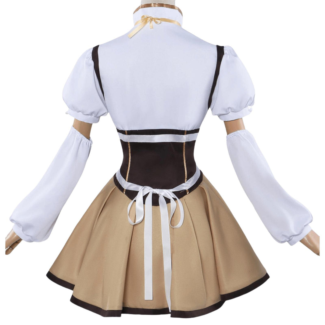 Costume de Cosplay Puella Magi Madoka Magica – Uniforme de Cosplay Tomoe Mami – Robe pour Halloween